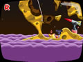 Worms avec une Dynamite