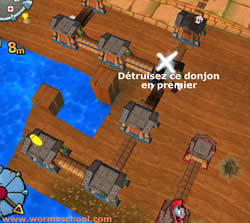 Première étape de la mission