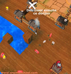 Deuxième étape de la mission